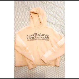 adidas cropped hoodie